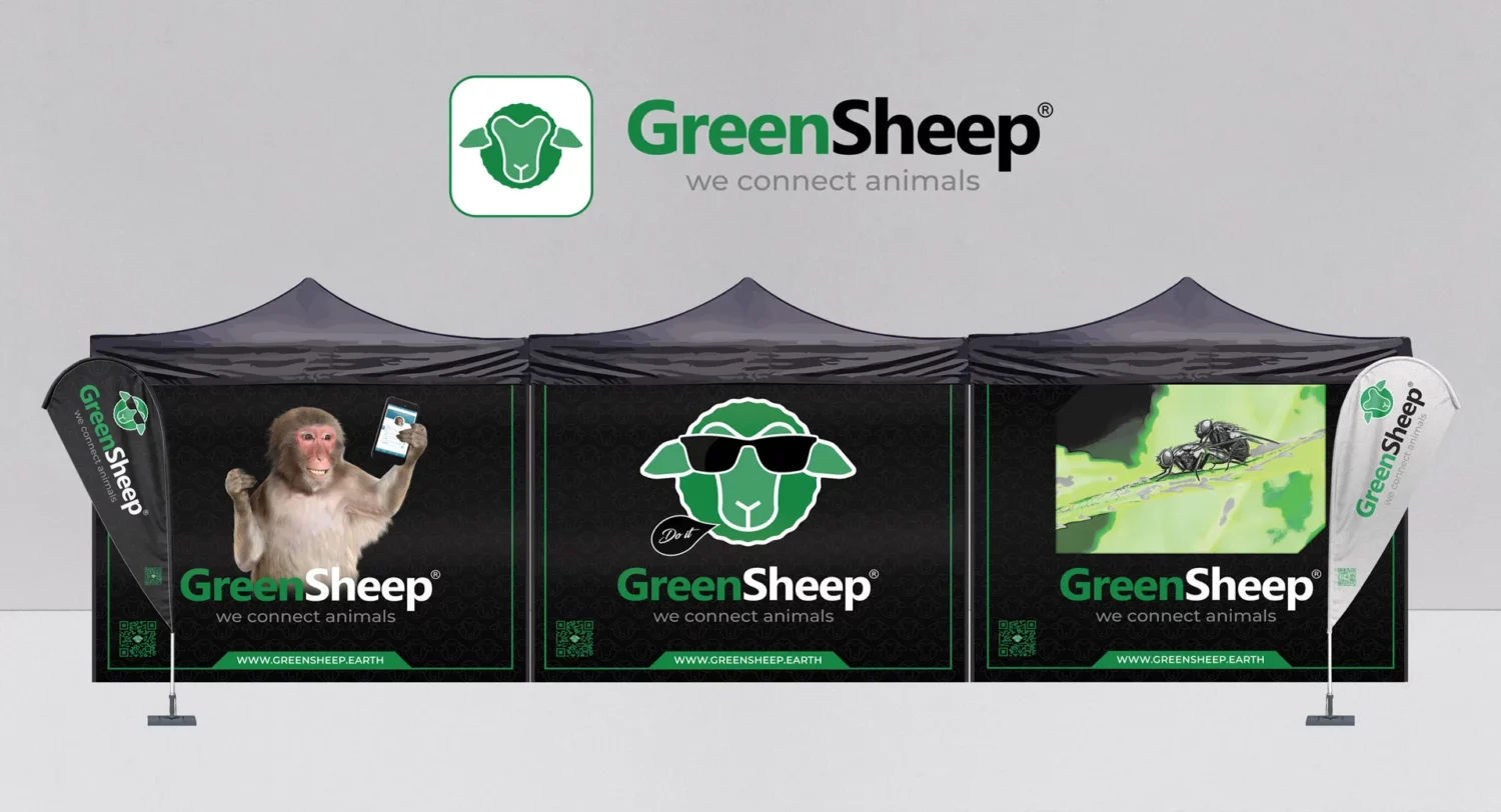 Messestand für GreenSheep